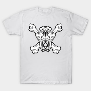 Saber Skull Jolly Roger T-Shirt